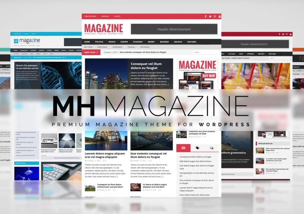 MH Magazine Lite – Well-Liked Free WordPress Theme for Editorial Sites