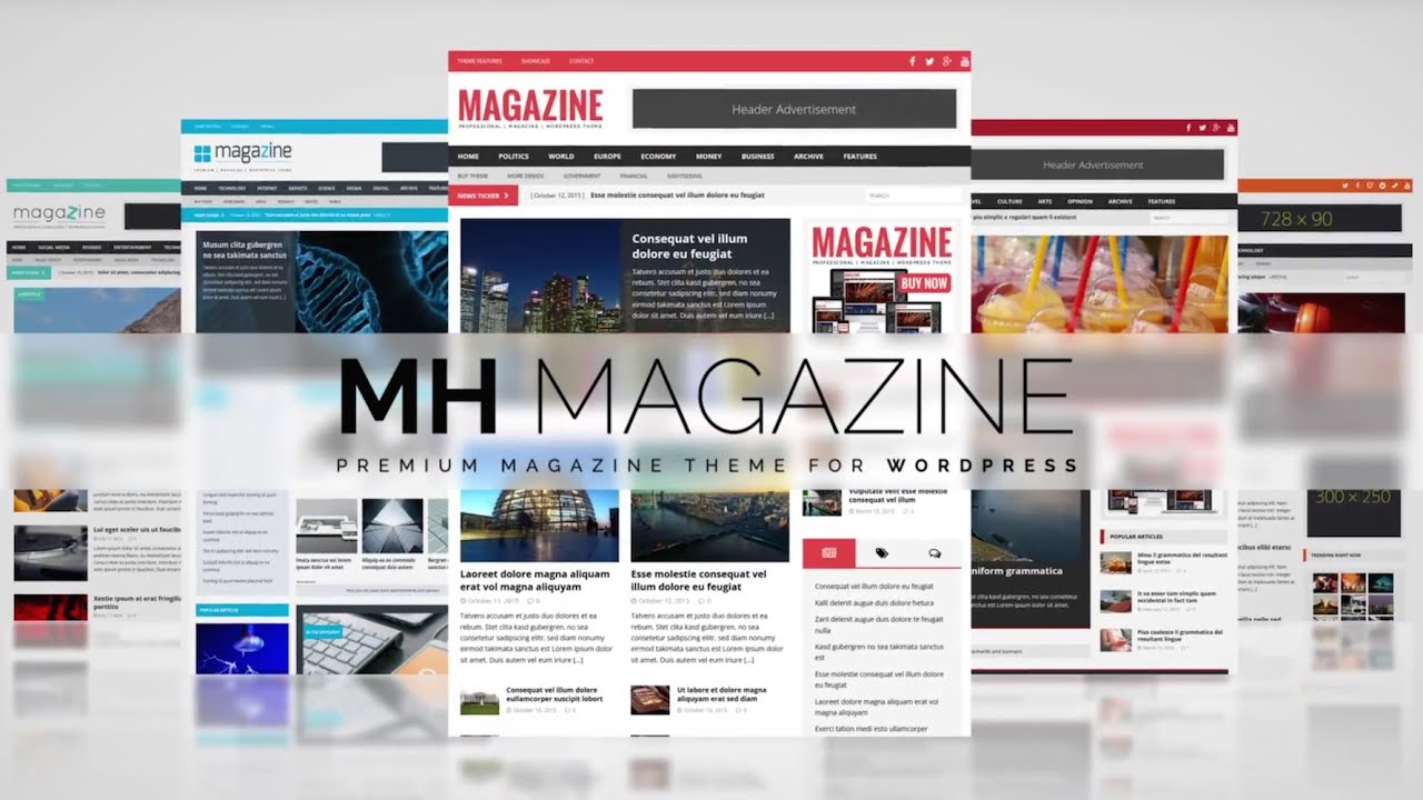 MH Magazine Lite – Well-Liked Free WordPress Theme for Editorial Sites