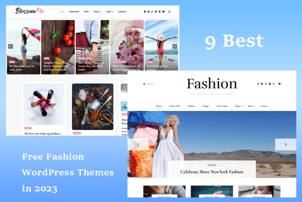 9 Best Free Fashion WordPress Themes in 2024